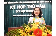 Khai mạc kỳ họp thứ 5 HĐND TP Hồ Chí Minh khóa X 