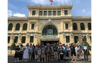 TP Hồ Chí Minh đón đoàn khách quốc tế đến tham quan theo hành trình đường sông 