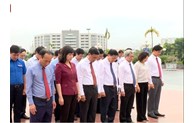 Dâng hương tưởng niệm 106 năm ngày sinh Tổng Bí thư Nguyễn Văn Cừ