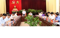 Thông qua báo cáo kết quả kiểm tra thực hiện Nghị quyết Trung ương 6 khóa XII của Đảng