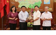 Đoàn công tác Bộ Kế hoạch và Đầu tư làm việc tại Bắc Ninh