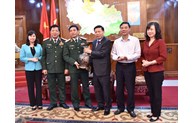 Thượng tướng Phan Văn Giang, Tổng Tham mưu trưởng Quân đội nhân dân Việt Nam, Thứ trưởng Bộ Quốc phòng thăm và làm việc tại Bắc Ninh