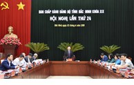 Hội nghị lần thứ 24, Ban Chấp hành Đảng bộ tỉnh khóa XIX