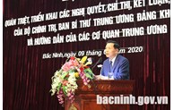 Bắc Ninh quán triệt, triển khai các Nghị quyết, Chỉ thị của Bộ Chính trị, Ban Bí thư