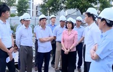 Chủ tịch UBND tỉnh kiểm tra một số công trình trọng điểm tại thành phố Bắc Ninh 