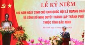 Đồng chí Lê Quang Đạo là nhà lãnh đạo có uy tín lớn của Đảng, Nhà nước và nhân dân