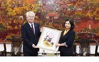 Chủ tịch UBND tỉnh tiếp Tổng Giám đốc Công ty TNHH Canon Việt Nam