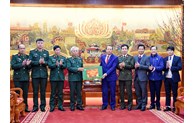 Quân khu 1 thăm và chúc tết tỉnh Bắc Ninh 