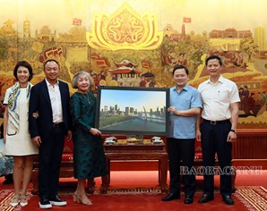 Tập đoàn SonKimLand tìm cơ hội đầu tư khu đô thị và thương mại tại Bắc Ninh