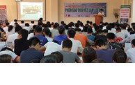 Nam Định đẩy mạnh công tác tư vấn, giải quyết việc làm cho người lao động 