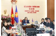 Bộ trưởng Đào Ngọc Dung tham dự Hội nghị trực tuyến Bộ trưởng Lao động và Việc làm G20