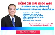 [Infographic] Chân dung tân Chủ tịch UBND TP Hà Nội Chu Ngọc Anh