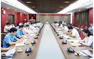 Thường trực Thành ủy Hà Nội chỉ đạo triển khai Dự án đường Vành đai 4 - Vùng Thủ đô