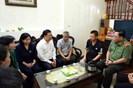 Bí thư Thành ủy Hà Nội thăm gia đình cán bộ, chiến sĩ hy sinh trong vụ cháy tại quận Cầu Giấy