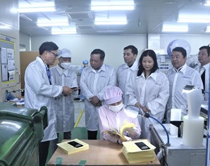 Lãnh đạo thành phố Hà Nội thăm, động viên sản xuất đầu năm tại Mê Linh, Đông Anh