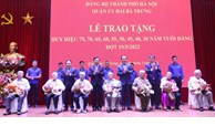 Hà Nội: Hơn 7.500 đảng viên được Trao tặng Huy hiệu Đảng đợt 19/5