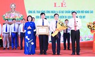 Công nhận 14 xã của huyện Thanh Trì đạt chuẩn nông thôn mới nâng cao