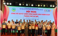 Hà Nội trao giấy chứng nhận cho 518 sản phẩm OCOP năm 2022