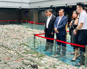 Đoàn đại biểu TP Hà Nội tham quan một số mô hình quản lý, phát triển đô thị tại Bắc Kinh