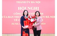 Đồng chí Nguyễn Thị Vân là tân Phó Bí thư Đảng ủy, Tổng Giám đốc Tổng công ty Du lịch Hà Nội