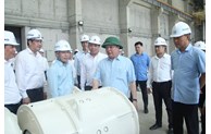 Bí thư Thành ủy Đinh Tiến Dũng kiểm tra, khảo sát các công trình, dự án quan trọng tại Ba Vì, Sơn Tây