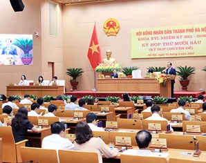Kỳ họp HĐND TP Hà Nội: Thông qua 7 Nghị quyết thuộc 4 nhóm nội dung quan trọng